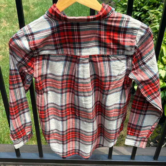 Ladies Old Navy Plaid Flannel Button Down - size XS - Picture 5 of 9